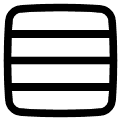 Layout Window 23 Icon from Plump Line Set