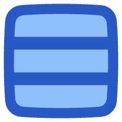 Layout Window 25 Icon from Plump Flat Set