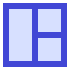 Layout Window 27 Icon from Sharp Duo Set