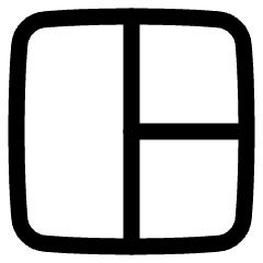 Layout Window 27 Icon from Plump Line Set