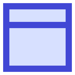 Layout Window 3 Icon from Sharp Duo Set