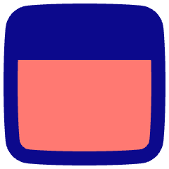 Layout Window 3 Icon from Plump Pop Set