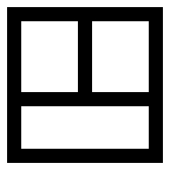 Layout Window 30 Icon from Sharp Line Set