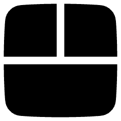 Layout Window 30 Icon from Plump Solid Set