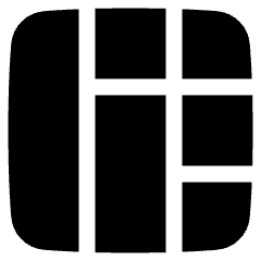 Layout Window 31 Icon from Plump Solid Set