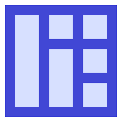 Layout Window 31 Icon from Sharp Duo Set