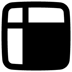 Layout Window 33 Icon from Plump Remix Set