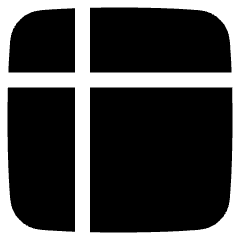 Layout Window 33 Icon from Plump Solid Set