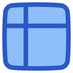 Layout Window 33 Icon from Plump Duo Set