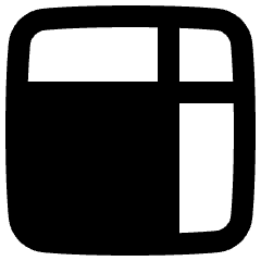 Layout Window 34 Icon from Plump Remix Set