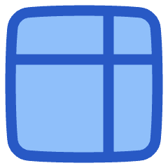 Layout Window 34 Icon from Plump Duo Set