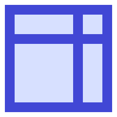 Layout Window 34 Icon from Sharp Duo Set