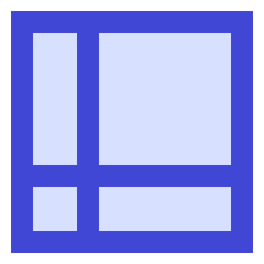 Layout Window 35 Icon from Sharp Duo Set