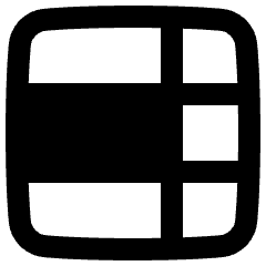 Layout Window 36 Icon from Plump Remix Set