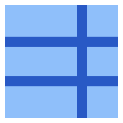 Layout Window 36 Icon from Sharp Flat Set