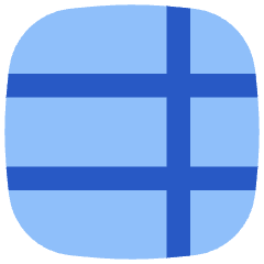 Layout Window 36 Icon from Flex Flat Set