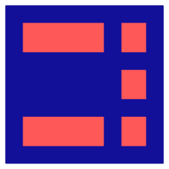 Layout Window 36 Icon from Sharp Pop Set