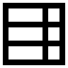 Layout Window 36 Icon from Sharp Line Set