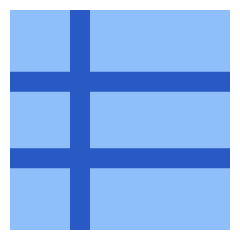 Layout Window 37 Icon from Sharp Flat Set