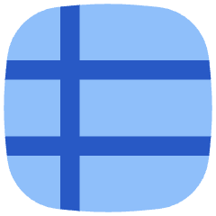 Layout Window 37 Icon from Flex Flat Set