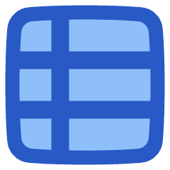 Layout Window 37 Icon from Plump Flat Set