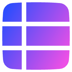 Layout Window 37 Icon from Plump Gradient Set