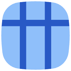 Layout Window 38 Icon from Flex Flat Set