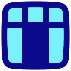 Layout Window 38 Icon from Plump Pop Set
