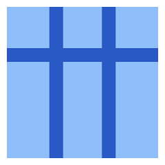 Layout Window 38 Icon from Sharp Flat Set