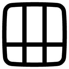 Layout Window 39 Icon from Plump Line Set