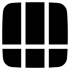 Layout Window 39 Icon from Plump Solid Set