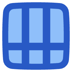 Layout Window 39 Icon from Plump Flat Set