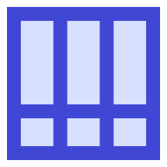 Layout Window 39 Icon from Sharp Duo Set