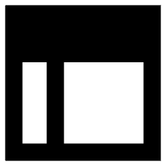Layout Window 4 Icon from Sharp Remix Set