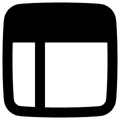 Layout Window 4 Icon from Plump Remix Set