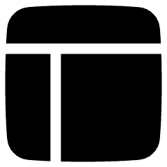 Layout Window 4 Icon from Plump Solid Set