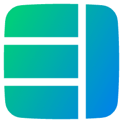 Layout Window 40 Icon from Plump Gradient Set