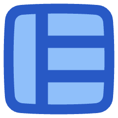 Layout Window 41 Icon from Plump Flat Set