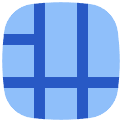 Layout Window 42 Icon from Flex Flat Set