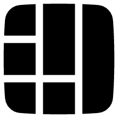 Layout Window 42 Icon from Plump Solid Set