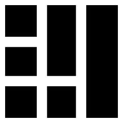 Layout Window 42 Icon from Sharp Solid Set