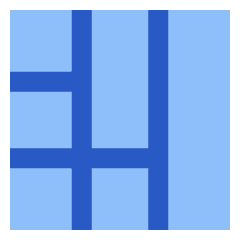 Layout Window 42 Icon from Sharp Flat Set