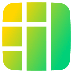 Layout Window 43 Icon from Plump Gradient Set