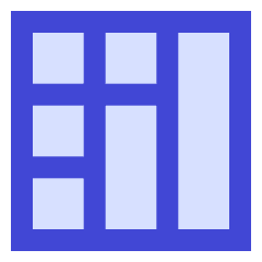 Layout Window 43 Icon from Sharp Duo Set