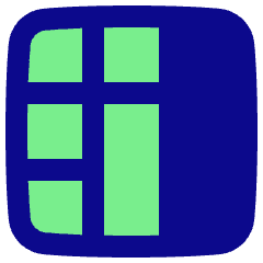 Layout Window 43 Icon from Plump Pop Set