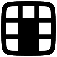 Layout Window 44 Icon from Plump Remix Set