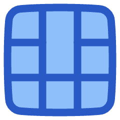 Layout Window 45 Icon from Plump Duo Set