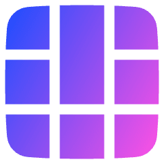 Layout Window 45 Icon from Plump Gradient Set