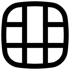 Layout Window 45 Icon from Flex Line Set