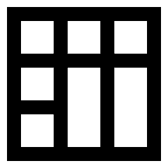 Layout Window 46 Icon from Sharp Line Set